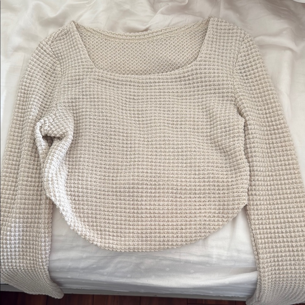 Elegant Cream Sweater